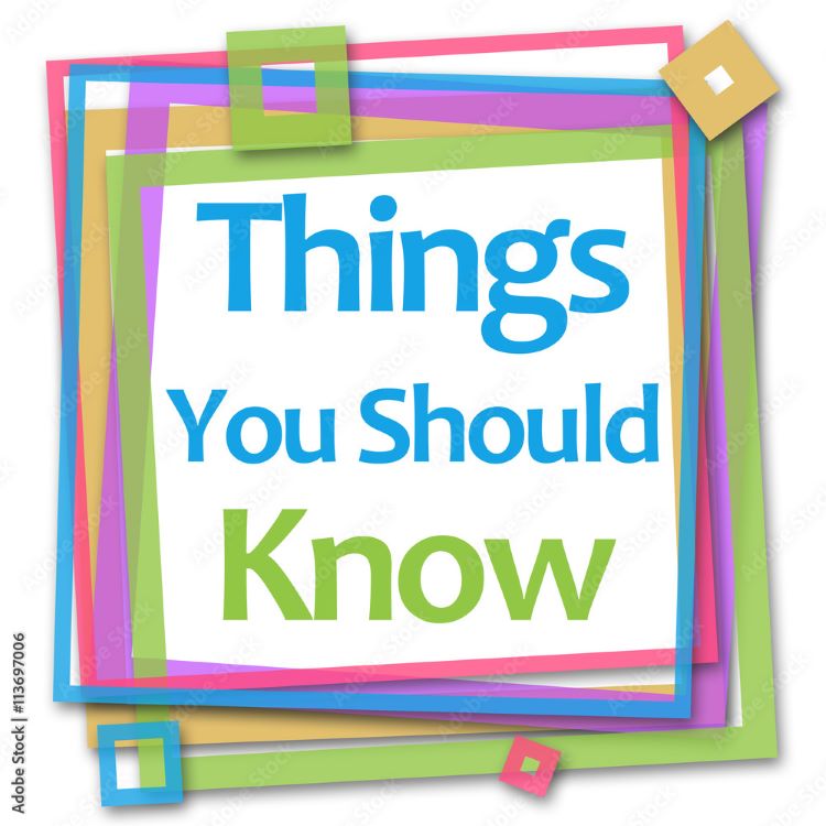 things_to_know